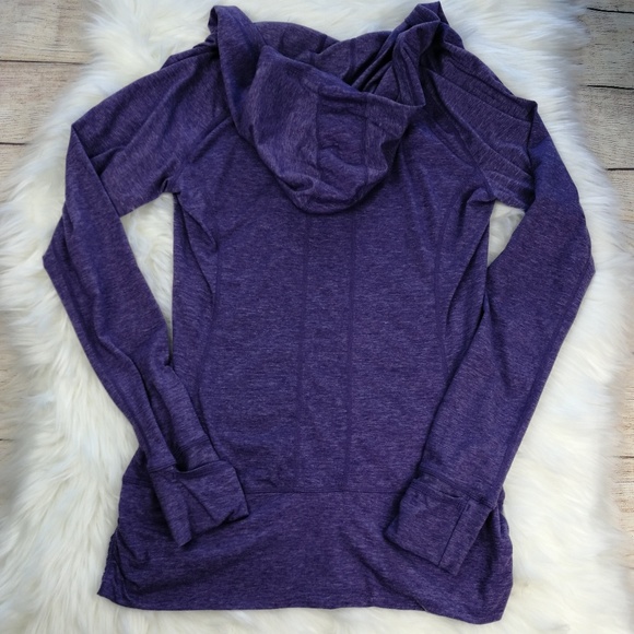 Zella Size S Long Sleeve with Hoodie Yoga Top - Picture 4 of 4